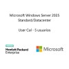 ALTU de Microsoft Windows Server 2025 5 usuarios CAL1